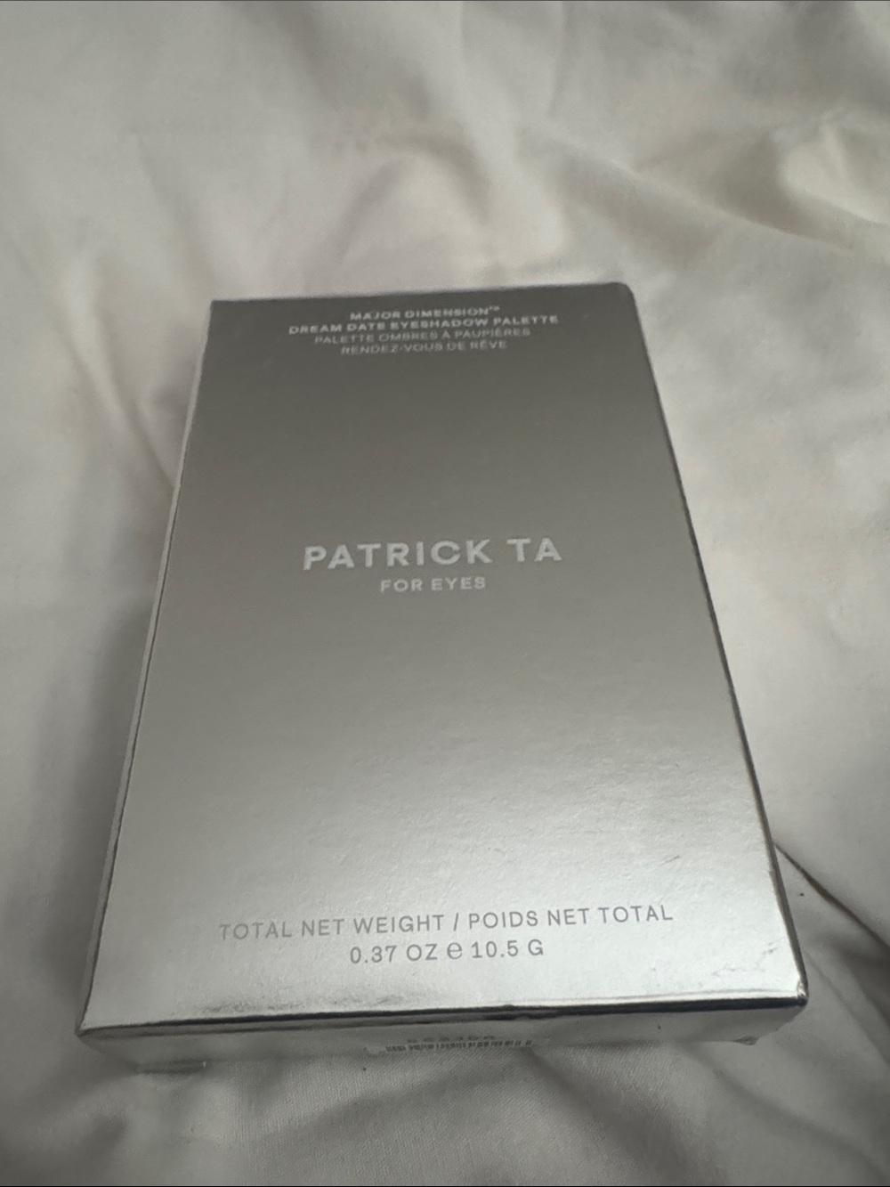 Patrick Ta for eyes major dimension dream date eyeshadow palette holiday NIB